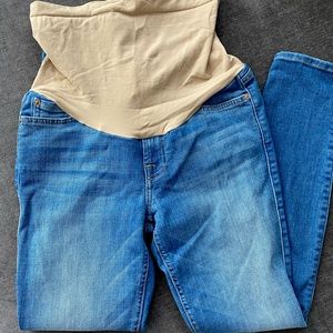 7 for All Mankind Skinny Maternity Jeans - Size 27